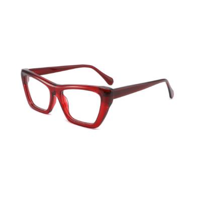 China Fashionable High Quality Prescription Glasses Brand Design Optical Frames Acetate Eyeglasses Brand Design Glasses for sale