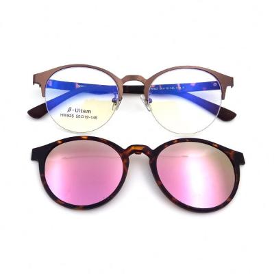 China CLIP ON GLASS factory direct sale metal frame driver polarized night vision sunglasses clip on for sale