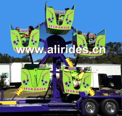 China Mini fairground rides ferris wheel with trailer mounted carnival rides for sale for sale