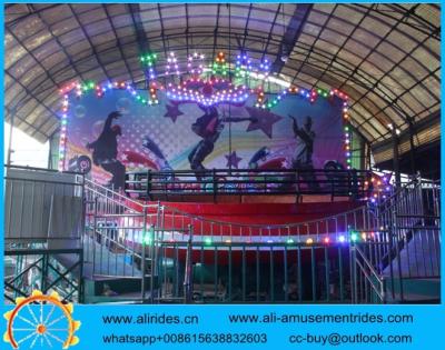 China outdoor amusement electric disco turntable/tagada disco rides attraction park equipment discovery rides for sale for sale