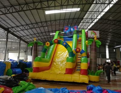 China Customized amusement park equipment outdoor giant 150ft infatable pool water slides for adult, promotional kids slides w for sale