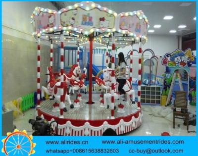 China amusement park games Indoor Kiddie Carousel for Sale for sale