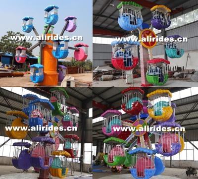 China Attractive children games funfair rides mini ferris wheel/ amusement park equipment for family for sale