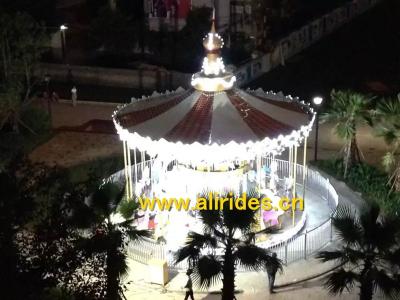 China factory China amusement park Double Deck carousel horses Merry Go Round for sale for sale