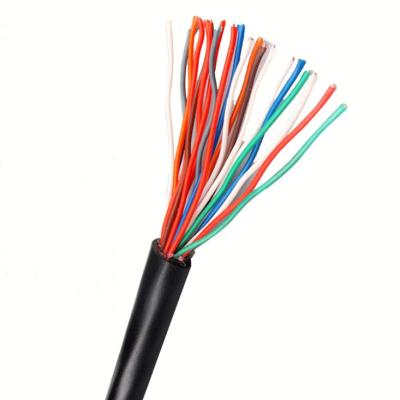 China copper core 10 pairs 50 pairs 20 pairs underground communication cable HYA communication telephone for sale