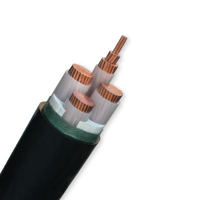 China Construction multi core copper xlpe insulated submersible underground armored power cable for sale