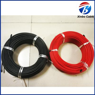 China Power Plant 0.6/1KV PV1-F DC Photovoltaic Cable Copper Solar Conductor XLPE Cable 4mm2 for sale