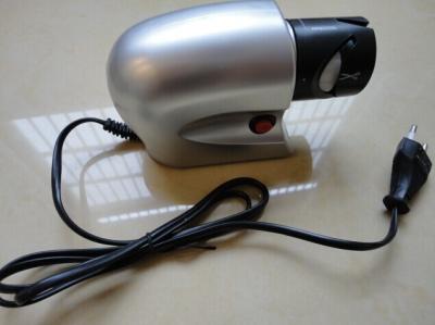 China Durable professional electric knife sharpener ABS plastic with silver coated for sale