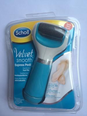 China Ergonomic SCHOLL Electric Callous Remover Detachable As Seen on TV for sale