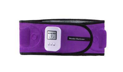 China Vibrating Magnet Slimming Massage Belt Purple / Blue 5 Motors For Fat Lose for sale