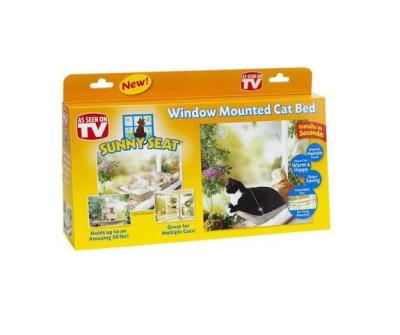 China Simply As Seen on TV Products , Portable Window Mounted Cat Bed for sale