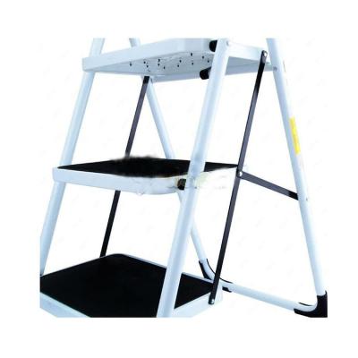 China China Manufacturer Steel Folding Ladders 3 Step Ladder Household Ladder for sale