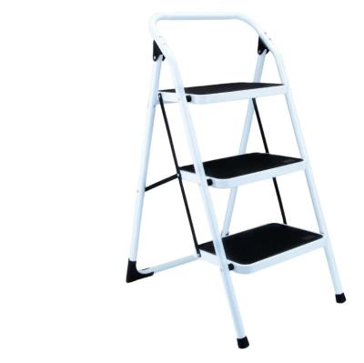 China Folding Ladders Step Ladder 3 Steel Steps For Vans Wholesale High Quality for sale