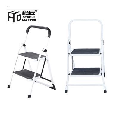 China Folding Ladders Factory Price 0.890m Floding 2 Step Iron Ladder SM-TT6022A for sale