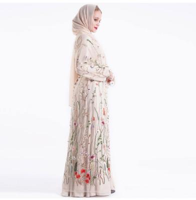 China Wholesale Sequin Embroidery Dubai Fashion BT-K208# Cheap Muslim Bridesmaid Dresses Beautiful Muslim Ladies Dresses Women Dresses Dubai India Clothes for sale