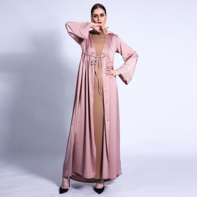 China JML-1321# latest designs kimono clothing robes dubai islamic abaya muslim abaya JML-1321 Dubai 2021 open abaya JML-1321 for sale