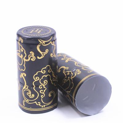 China Heat Shrink Custom 30*60mm Polylaminate Bottle Cap For Wine Bottle With Different Color Printing for sale