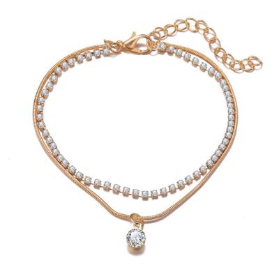 China Jewelry Set Jewerly Latest Design Popular Luxury Women's Anklets Jewelry for sale