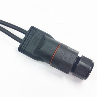 China Waterproof TUV ip68 3pin Connector Electrical Cable Connector Waterproof Terminal Block for sale