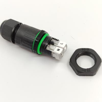 China Quick Mount Waterproof LED Panel Connector Screw Free Connector for sale