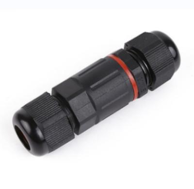 China Waterproof IP68 Connector Quick Waterproof To Plug In XY20 Plastic Nylon Led Cable Connector for sale