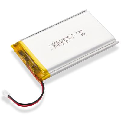 China Toys 10.0*50*82mm 105080 flexible lithium polymer battery 3.7v 3500mah radio for sale