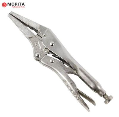 China Pipe Clamp Long Nose Locking Pliers Chrome Vanadium Steel 5