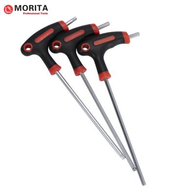 Cina cacciavite e presa di corrente T Maniglia Allen Chiave CR-V Acciaio Scatto Phillips Pozi And Torx Design Extra Long Strong Torsion in vendita