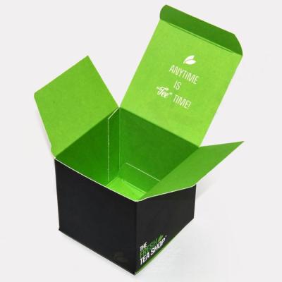 China Recyclable Fashion Design Colorful Cardboard Custom Printed Coffee Cup Packaging Gift Box With Foam for sale