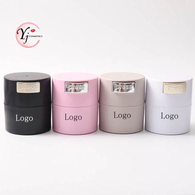 China New Arrival Press Glue Storage Tank Grafting Eyelash Vacuum Glue Storage Container For Wick Extension Glue 8*7cm for sale