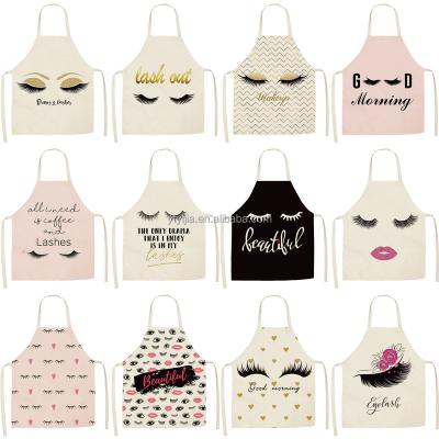 China Beauty wholesale cheap multicolor eyelash eyelash cotton private label reusable cotton eyelash aprons for sale