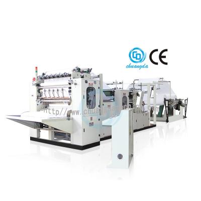 China Factory CDH-200-6N drawing facial tissue paper machine, facial tissue making machine for sale