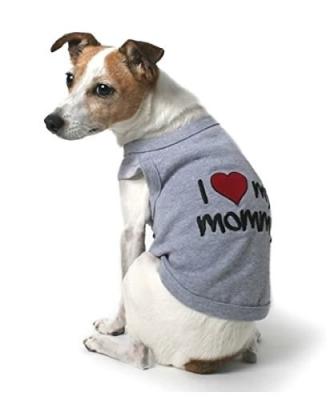 China grey Pet Puppy Summer Shirt Pet Clothes T Shirt wholesale pet supplies for sale