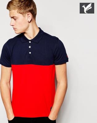 China 100% cotton color combination polo shirt custom polo shirt  polo t shirts mens for sale