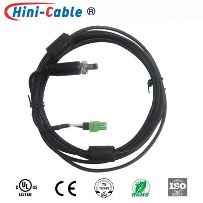 China DC5525 Industrial Power Cords & Extension Cords 2-Core Power Connection Harness with Anti-Interference Magnetic Ring Two en venta