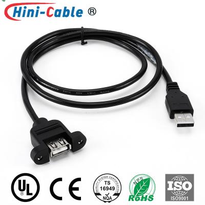 China USB 2,0 ein Mann zum Frau 1500mm PC Monitor-Erweiterungs-Kabel zu verkaufen