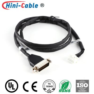 China D-SUB 15 Pin To PH2.0 2x6 Pin Computer Monitor Cables zu verkaufen