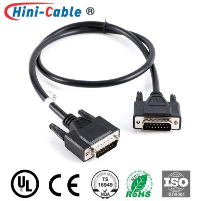 China D-SUB antiinterferente 15 Pin To 15 Pin Computer Monitor Cables en venta