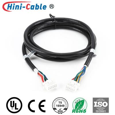 China JST 2.5mm Wijfje aan Wijfje 2x6 Pin Electrical Wire Harness Te koop