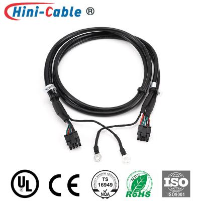 China Molex 3.0mm Wijfje aan Wijfje 2x4 Pin Electrical Cable Harness Te koop