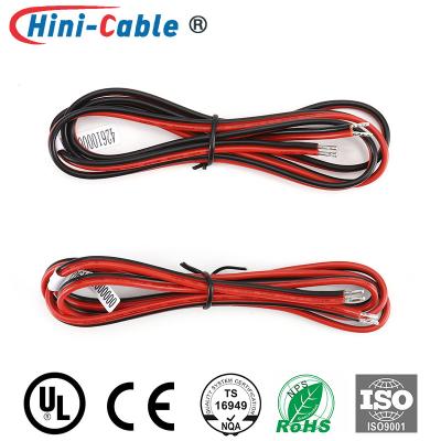 China Cable de alambre estañado del doble del conductor 18AWG del extremo del control de poder en venta