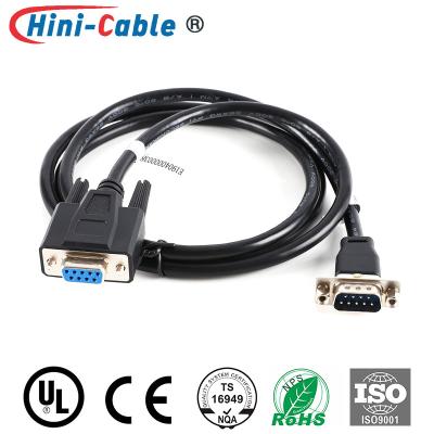 China D-SUB 9 Pin Male To Female 28AWG Tischplattenmonitor-Kabel zu verkaufen