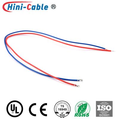 China Arnés de cable automotriz de Tab Female To Tinned End 20AWG en venta