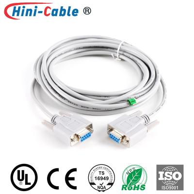 China Hembra al cable femenino de VGA del monitor de computadora de 9Pin 28AWG en venta