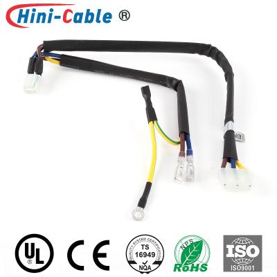 China 4.2m m 3 arnés de cable del coche de Pin To Female Ring Terminal 18AWG en venta