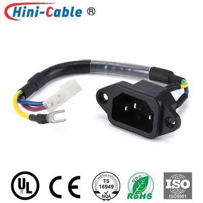 China Zócalo femenino de la ENTRADA de la CA a VH3.96 3 Pin Custom Power Cable en venta