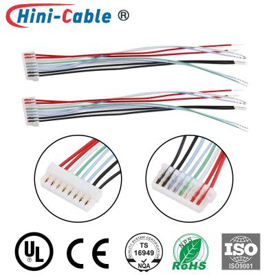 China Offenes konserviertes Ende 34AWG PC Kasten-Kabel UL10064 JST-10SUR-32S zu verkaufen