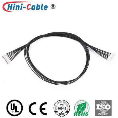 China Kasten-Kabel JST-08SUR-32S PC Neigung 0.8mm UL10064 32AWG für Signal zu verkaufen