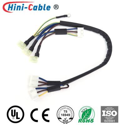 China Longitud de alto voltaje 230m m del arnés de cable del coche de la resistencia 16AWG o aduana en venta