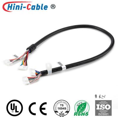 China Transmisión multi de la señal del cable de la base de JST Pitch2.0mm 8Pin 28AWG en venta